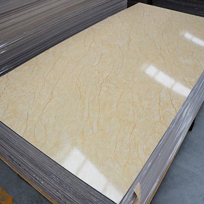 3mm uv pvc marble sheet high glossy without any spot faux marble surface sheet