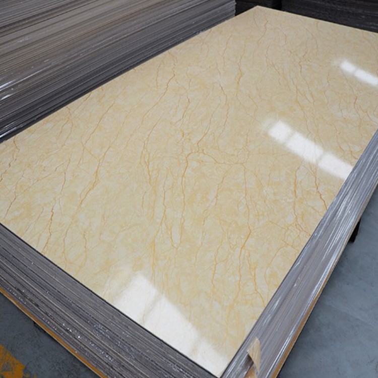 1220*2440mm 3mm pvc wall panel uv marble sheet decorative panel interior decor wall panel