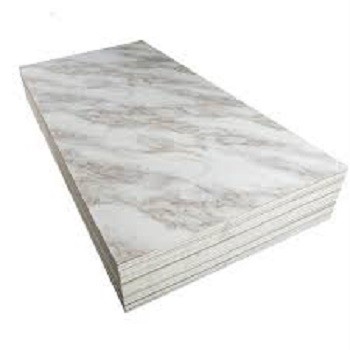 4x8 ft uv artificial pvc marble sheet for bathroom wall 3D wooden sheet for kitchen cabinet