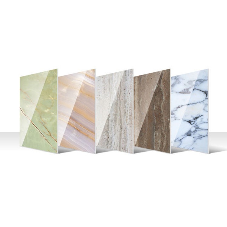 1220*2440mm 3mm pvc wall panel uv marble sheet decorative panel interior decor wall panel