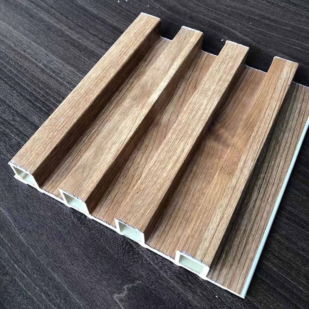 High quality decorative interior wall wpc fluted grooved wall panel WPC wall panel for sale