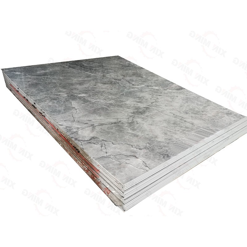 3mm uv pvc marble sheet high glossy without any spot faux marble surface sheet