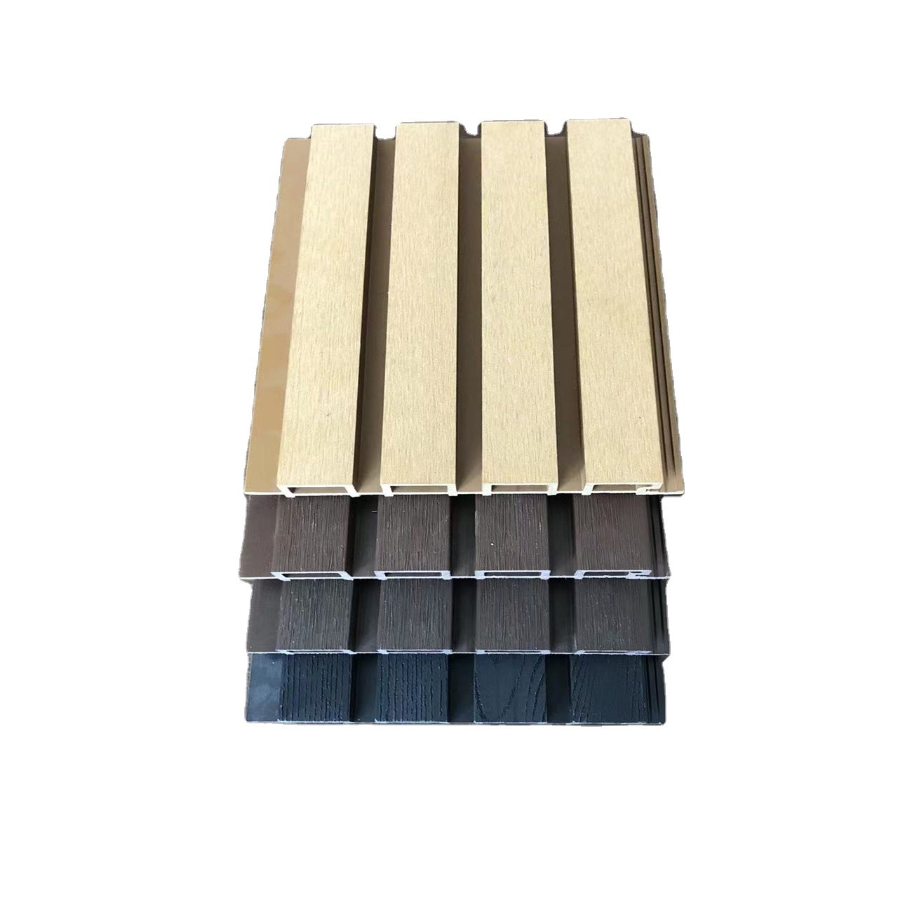 Co-Extrusion Outdoor Decoration WPC Wall Cladding Wall Panel