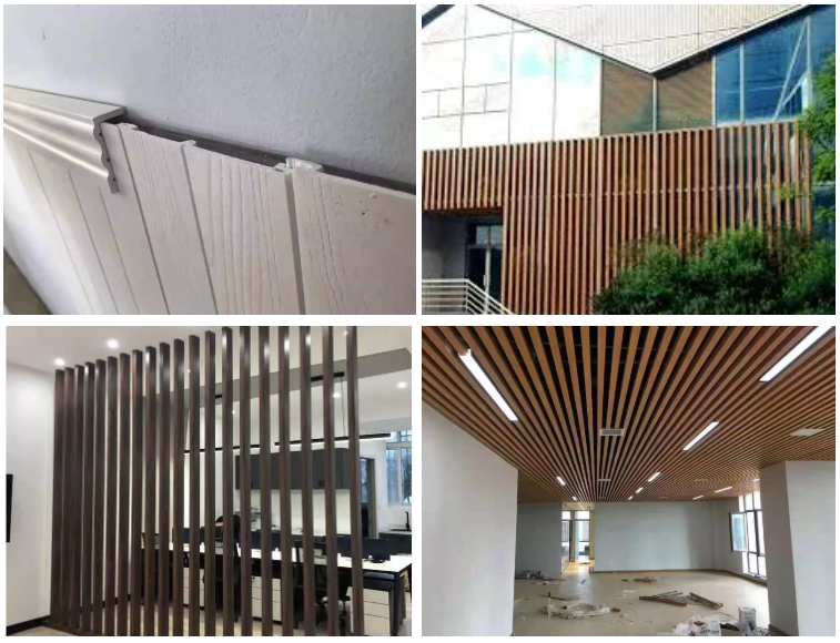 Factory price 8*4 Wood Plastic Composite WPC wall panel(图3)